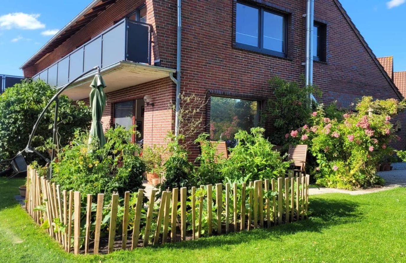 Ferienwohnung Seestern - Haus Seeschwalbe Schillig Exterior foto